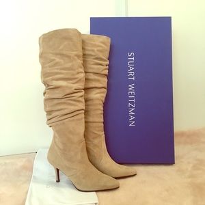 Stuart Weitzman “Lafayette” slouch boot